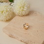 Heliophilia Silver Anillo de Metal Dorado ELKYP38031